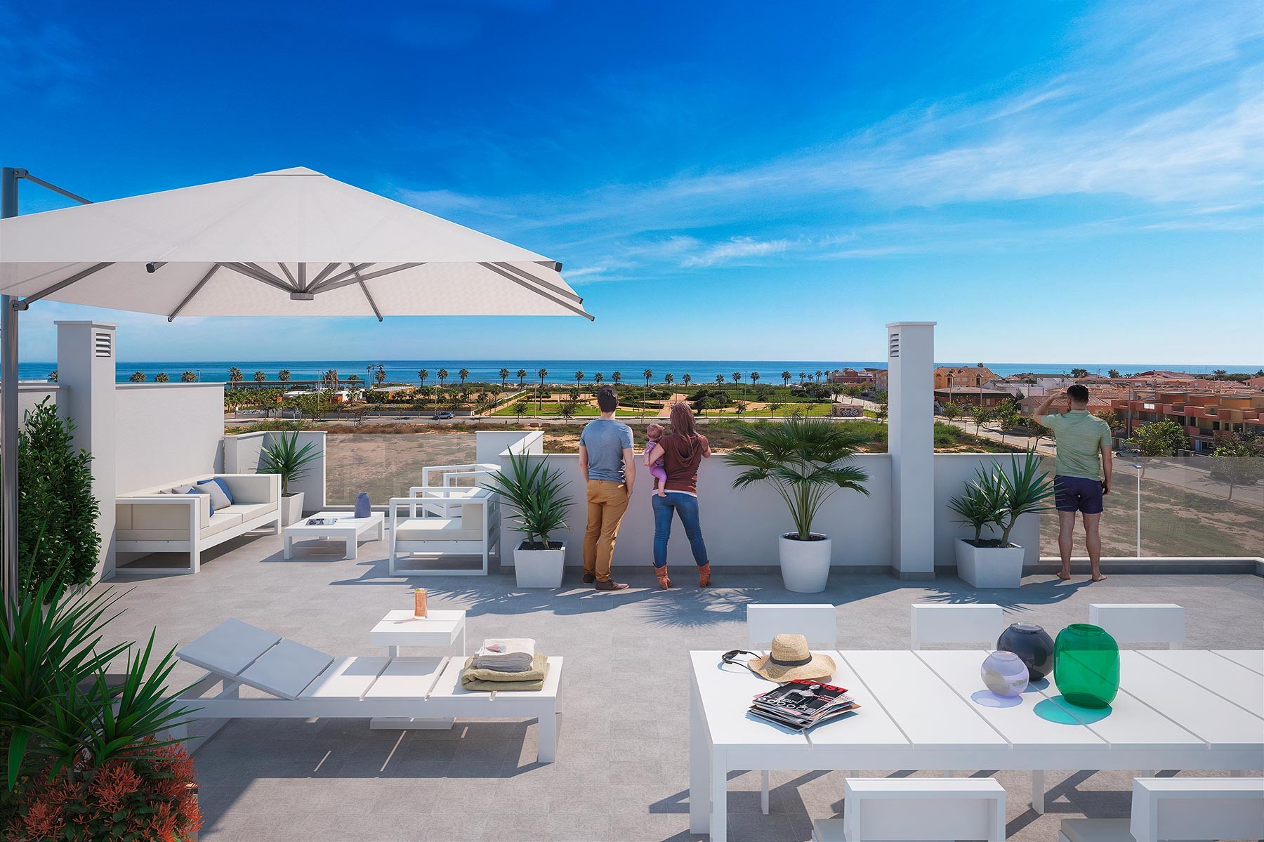 Villa Pilar de la Horadada, Alicante, Spānijā 3 istabas, 99 m2 Nr. 112138