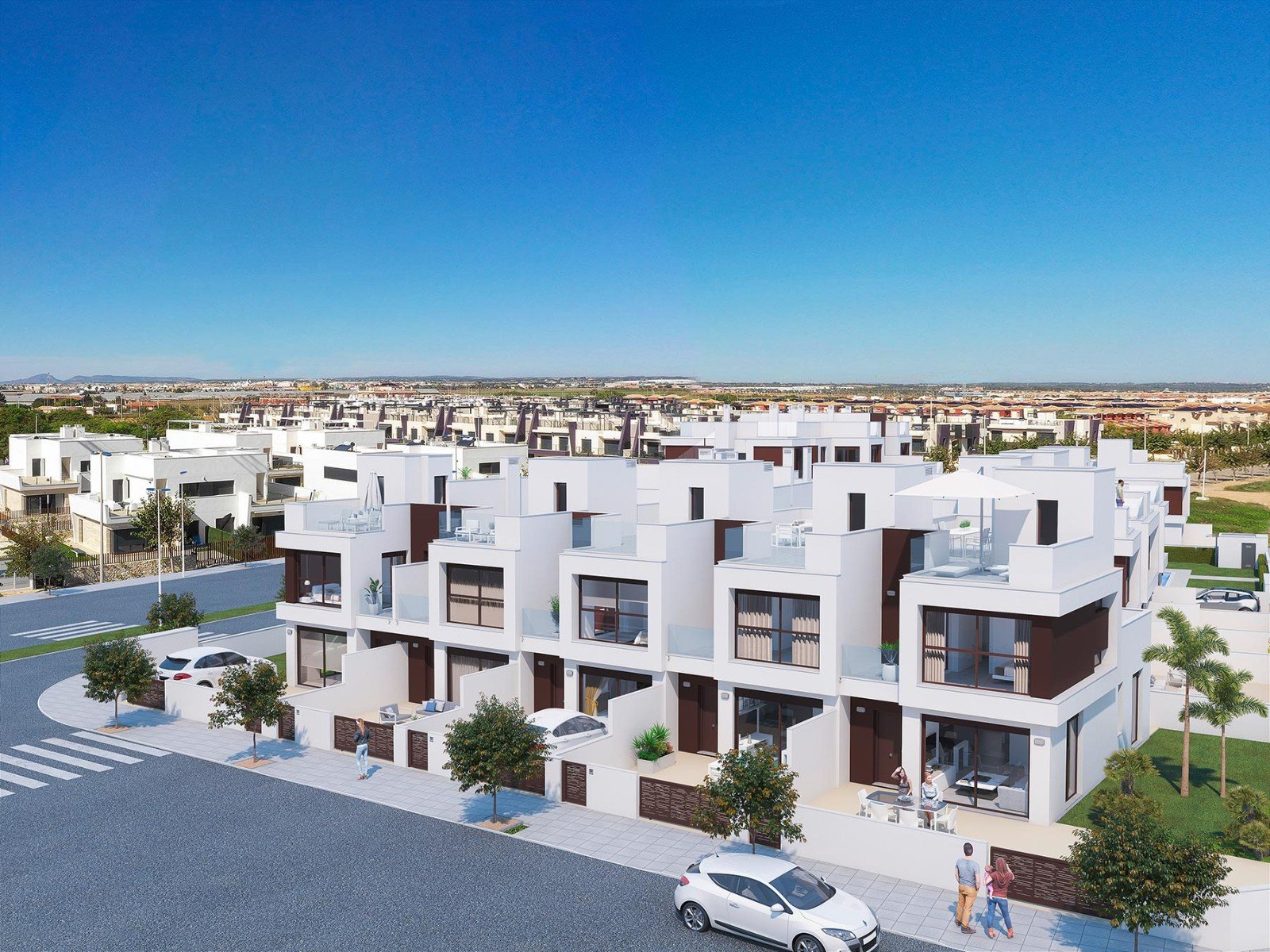 Villa Pilar de la Horadada, Alicante, Spānijā 3 istabas, 99 m2 Nr. 112138