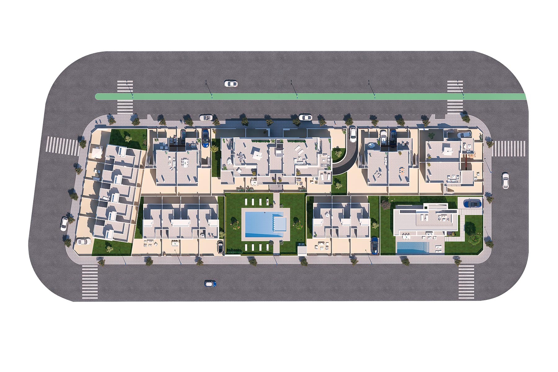 Villa Pilar de la Horadada, Alicante, Spānijā 3 istabas, 99 m2 Nr. 112138