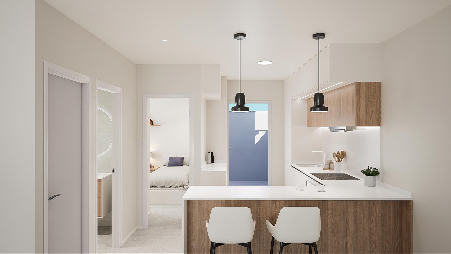 Villa Pilar de la Horadada, Alicante, Spānijā 3 istabas, 99 m2 Nr. 112138
