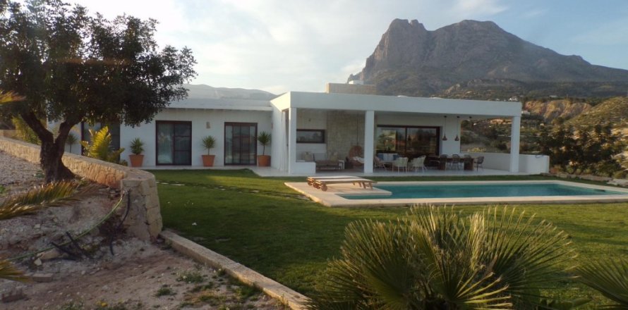 Villa Finestrat, Alicante, Spanien 4 sovrum, 350 kvm. Nr. 139484