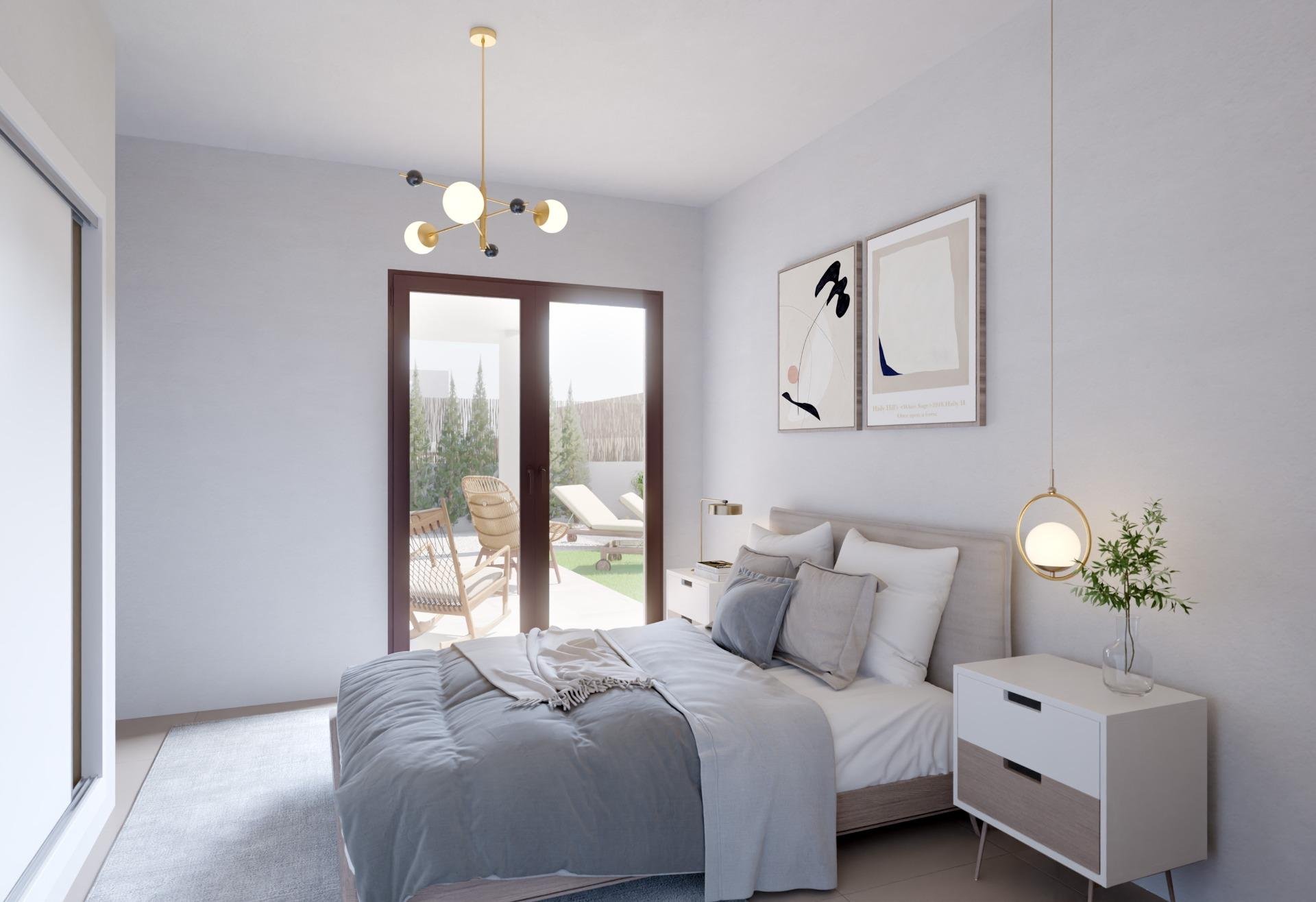 Bungalow en Algorfa, Alicante, España 2 dormitorios, 72 m2 No. 103463