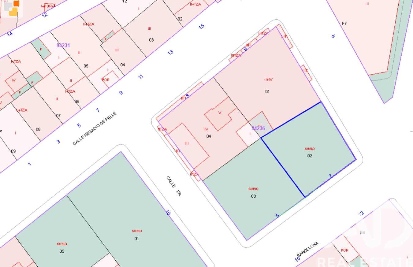 Tontti Roquetes, Tarragona, Espanja 450 m2 No. 173213