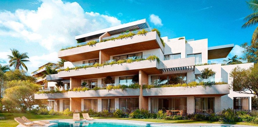 Dzīvoklis Mijas Costa, Malaga, Spānijā 2 istabas, 148 m2 Nr. 196888