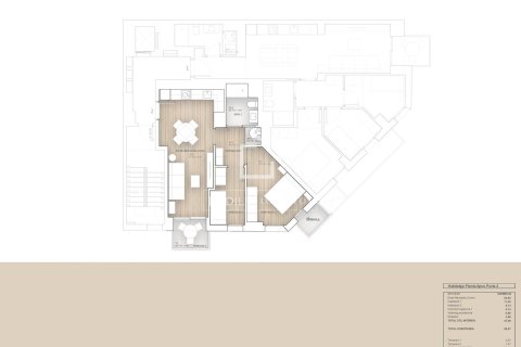 Apartamento en venta en Barcelona, España 2 dormitorios, 58 m2 No. 150308 - foto 5