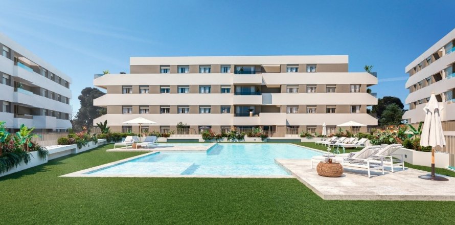 Dzīvoklis San Juan, Alicante, Spānijā 3 istabas, 100 m2 Nr. 116685