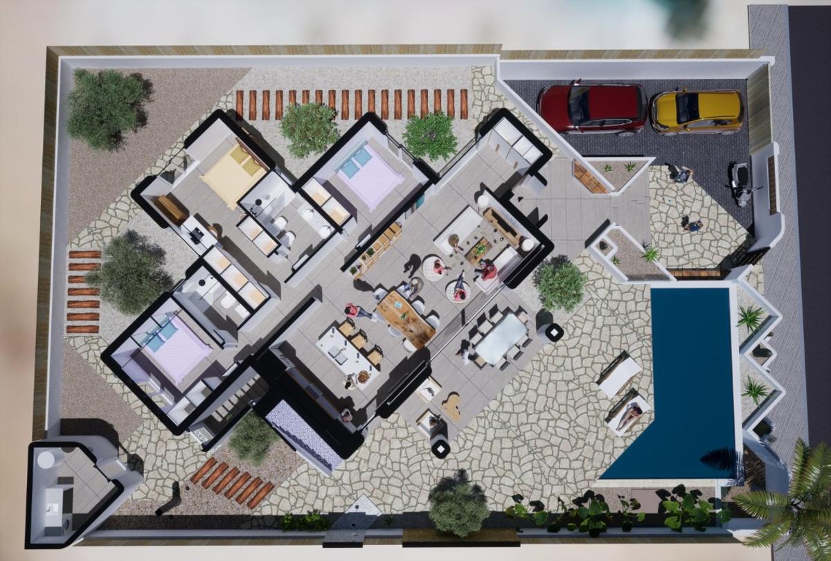 Villa à Polop, Alicante, Espagne 3 chambres, 442 m2 No. 80729