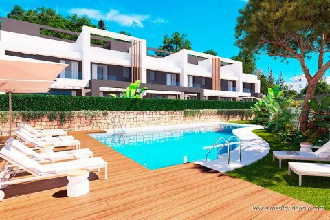 Townhouse in Mijas Costa, Malaga, Spain 3 bedrooms, 198 sq.m. No. 147525
