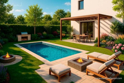 Radhus till salu i Mijas Costa, Malaga, Spanien 3 sovrum, 148 kvm. Nr. 147522 - foto 8