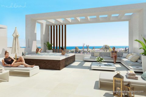 Townhouse in Mijas Costa, Malaga, Spain 3 bedrooms, 188 sq.m. No. 147526