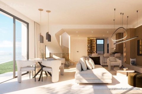 Radhus till salu i Mijas Costa, Malaga, Spanien 2 sovrum, 140 kvm. Nr. 147520 - foto 8