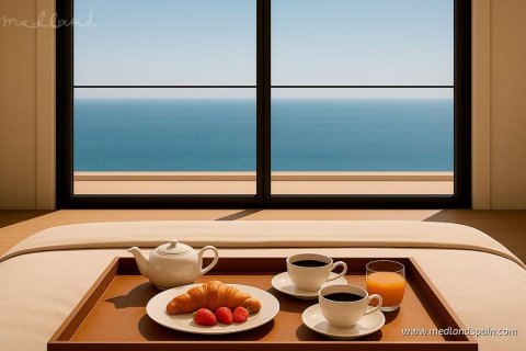 Radhus till salu i Mijas Costa, Malaga, Spanien 2 sovrum, 140 kvm. Nr. 147520 - foto 12