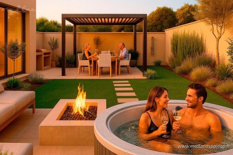 Radhus till salu i Mijas Costa, Malaga, Spanien 2 sovrum, 140 kvm. Nr. 147520 - foto 14