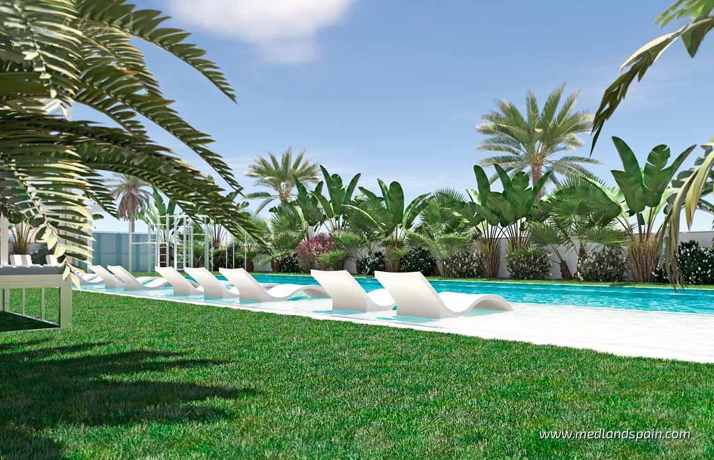 Apartment in Torre de la Horadada, Alicante, Spain 2 bedrooms, 75 sq.m. No. 139668