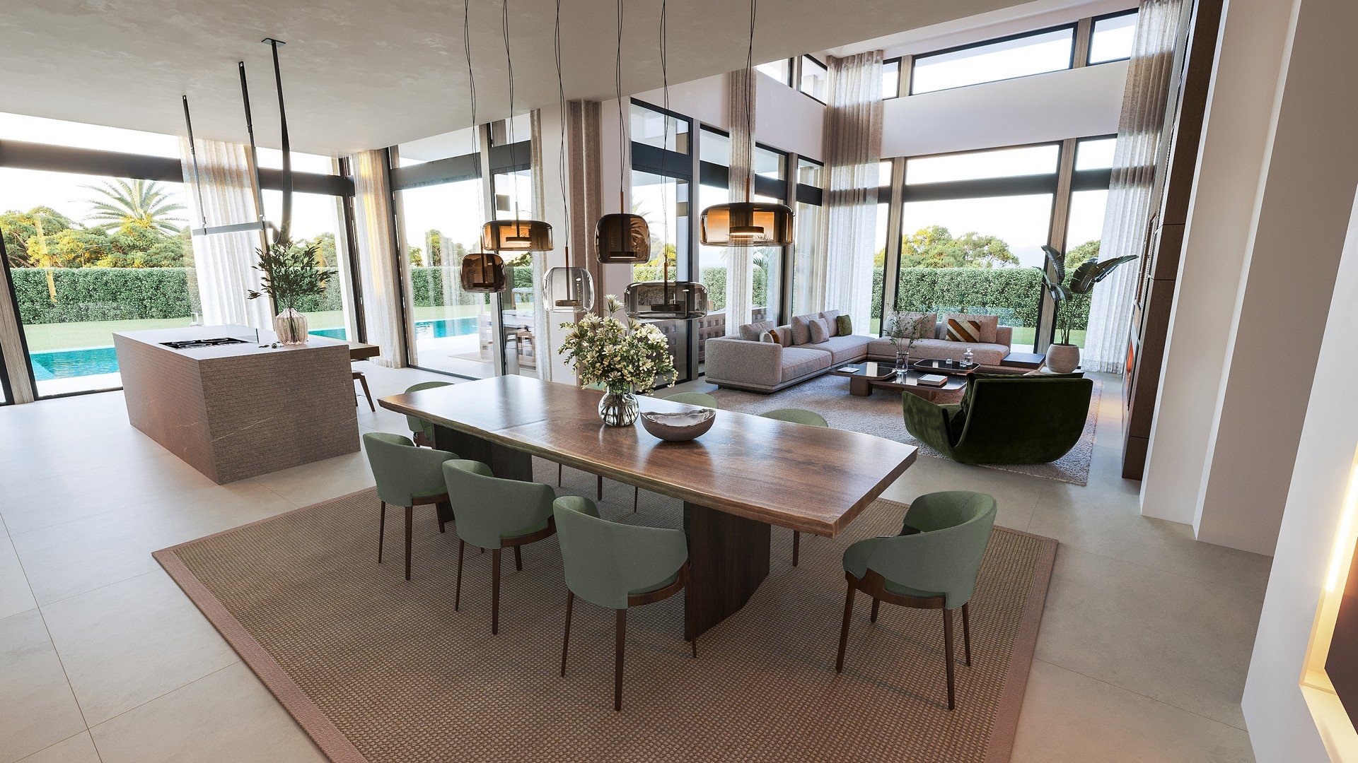 Huvila Marbella, Malaga, Espanja 4 makuuhuonetta, 551 m2 No. 133576