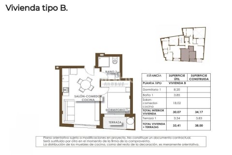 Ático en venta en Torrevieja, Alicante, España 2 dormitorios, 143 m2 No. 148739 - foto 15