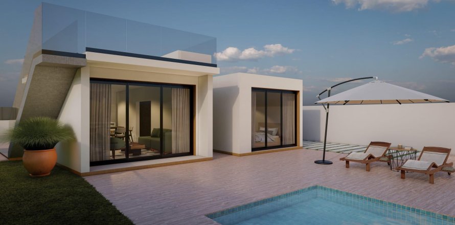 Villa i Fortuna, Murcia, Spanien 3 sovrum, 130 kvm. Nr. 141936