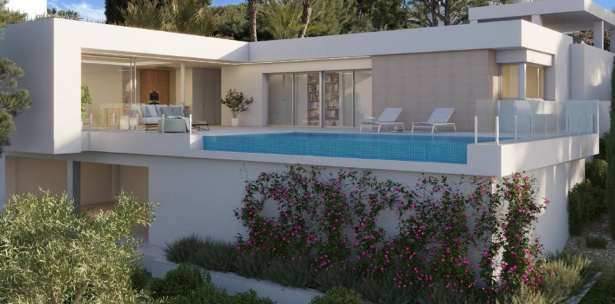 Villa i Benitachell, Alicante, Spanien 3 sovrum, 417 kvm. Nr. 176338