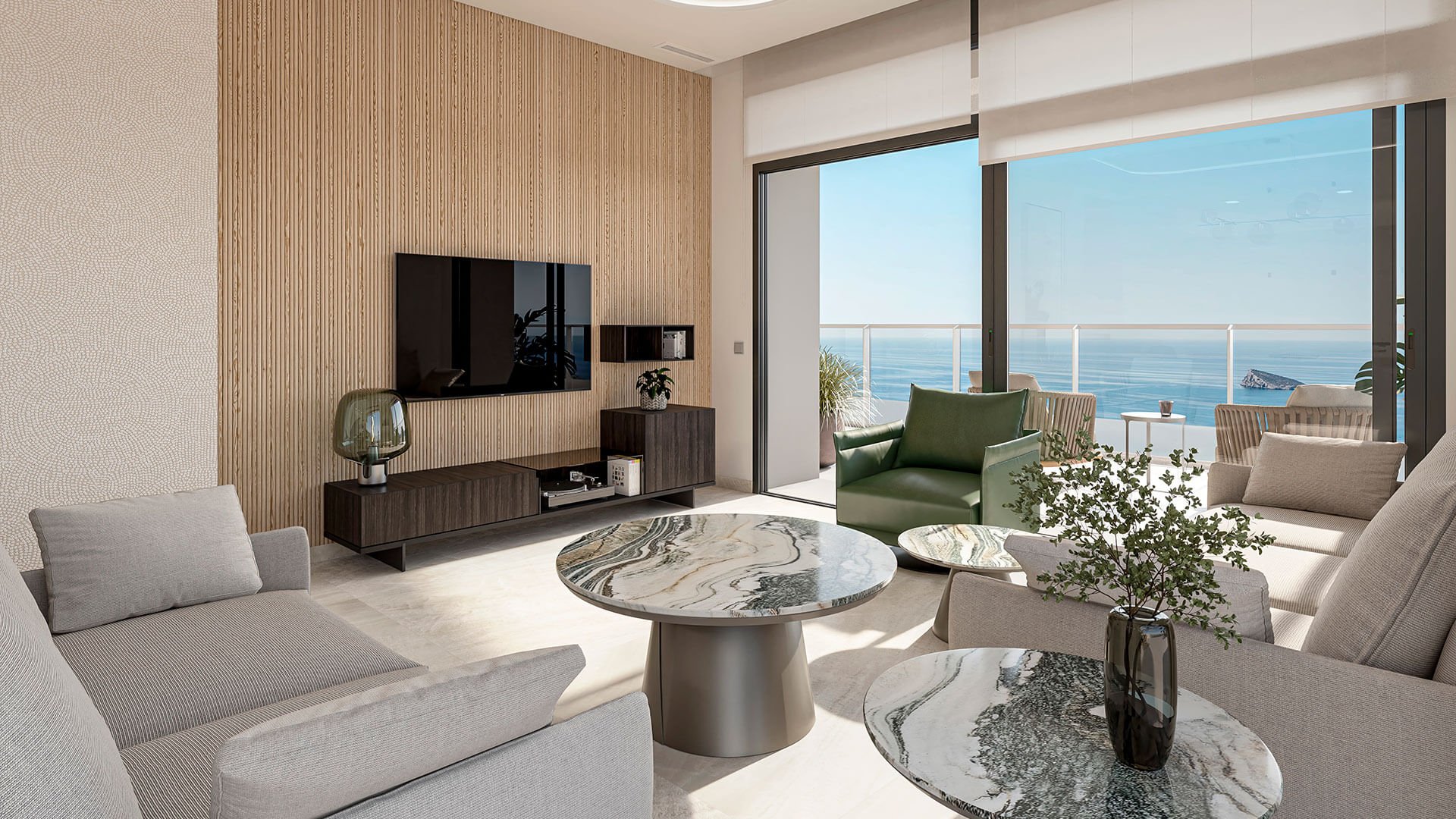Apartament w TM Tower, Benidorm, Alicante, Hiszpania 3 sypialnie, 212 mkw. nr 146947