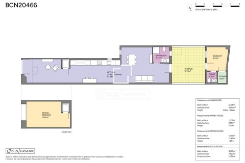 Dzīvoklis pārdošanā Barcelona, Spānijā 2 istabas, 92 m2 Nr. 196233 - attēls 13