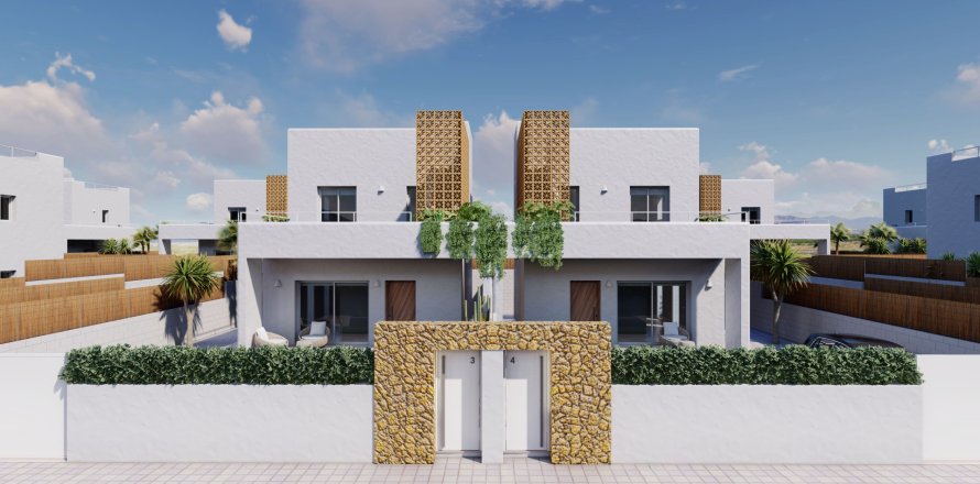 Villa in Pilar de la Horadada, Alicante, Spanien 3 Schlafzimmer, 73 m2 Nr. 136794