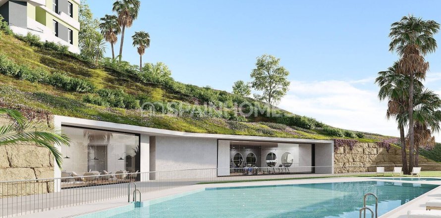 Kattohuoneisto Mijas, Malaga, Espanja 2 makuuhuonetta, 86 m2 No. 139234