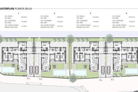 Продажа виллы в Торре-Пачеко, Мурсия, Испания 3 спальни, 406м2 №117124 - фото 16