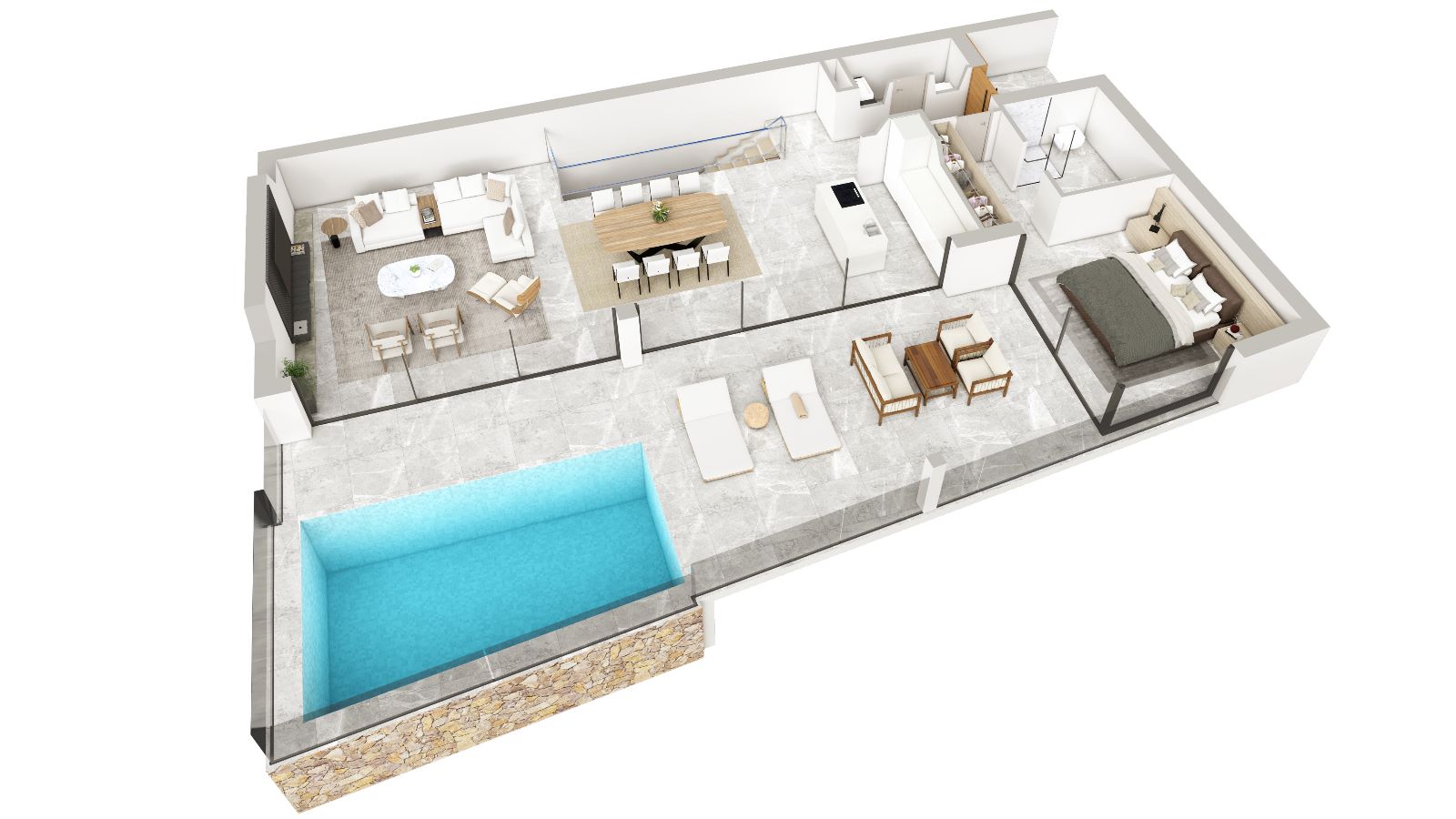 Terreno a Costa D'en Blanes, Mallorca, Spagna 5 camere da letto, 1400 mq. N° 64314