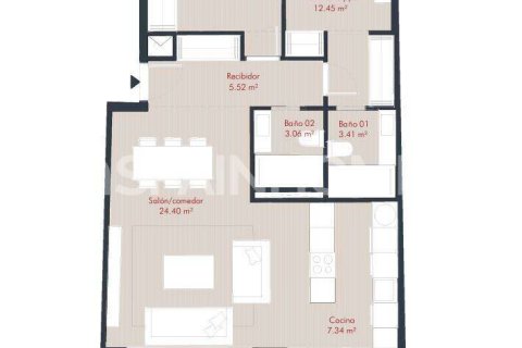 Huoneisto myytävänä Manilva, Malaga, Espanja, 3 makuuhuonetta, 90 m2 No. 160611 - kuva 20