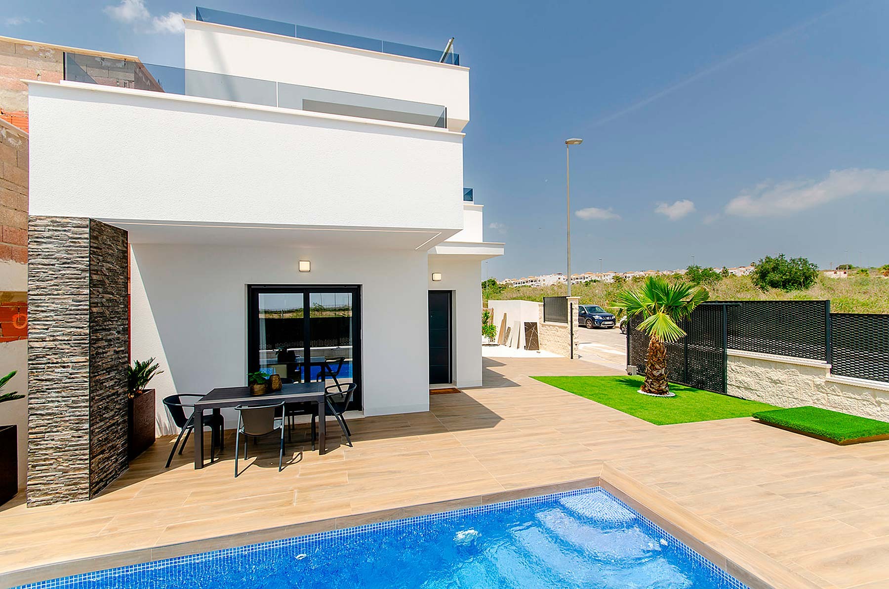 Villa i Alicante, Spanien 3 sovrum, 117 kvm. Nr. 76889