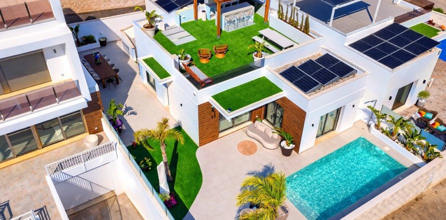 Willa w San Miguel de Salinas, Alicante, Hiszpania 4 sypialnie, 256 mkw. nr 164243