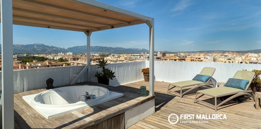 Penthouse w Palma de Majorca, Mallorca, Hiszpania 3 sypialnie, 185 mkw. nr 168249