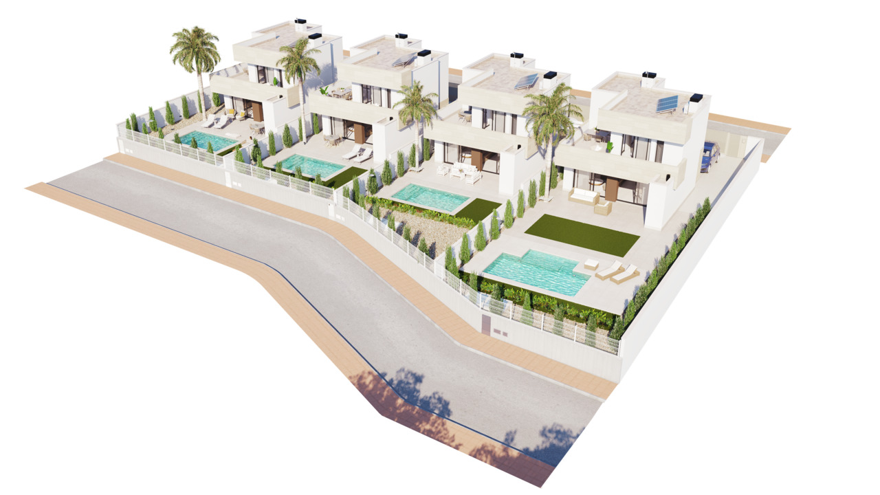 Villa en Murcia, España 3 dormitorios, 147 m2 No. 168254