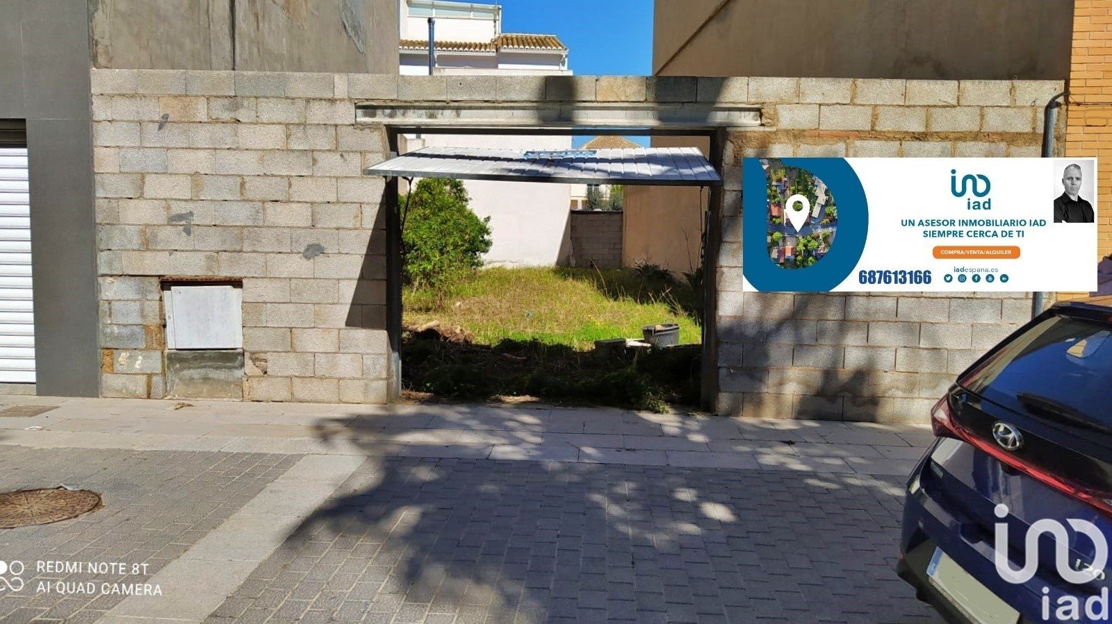 Parcela en Bellreguard Poble, València, España 207 m2 No. 186019