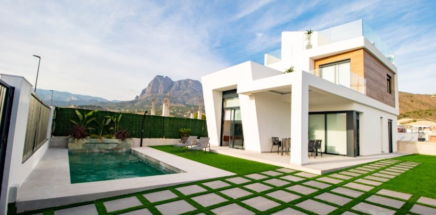 Villa in Finestrat, Alicante, Spain 3 bedrooms, 164 sq.m. No. 145065