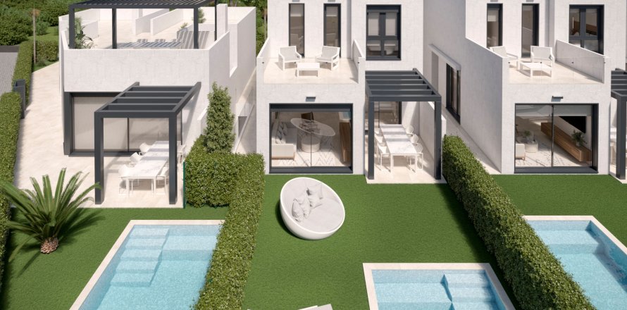 Townhouse in Santa Rosalia, Murcia, Spain 3 bedrooms, 127 sq.m. No. 195344