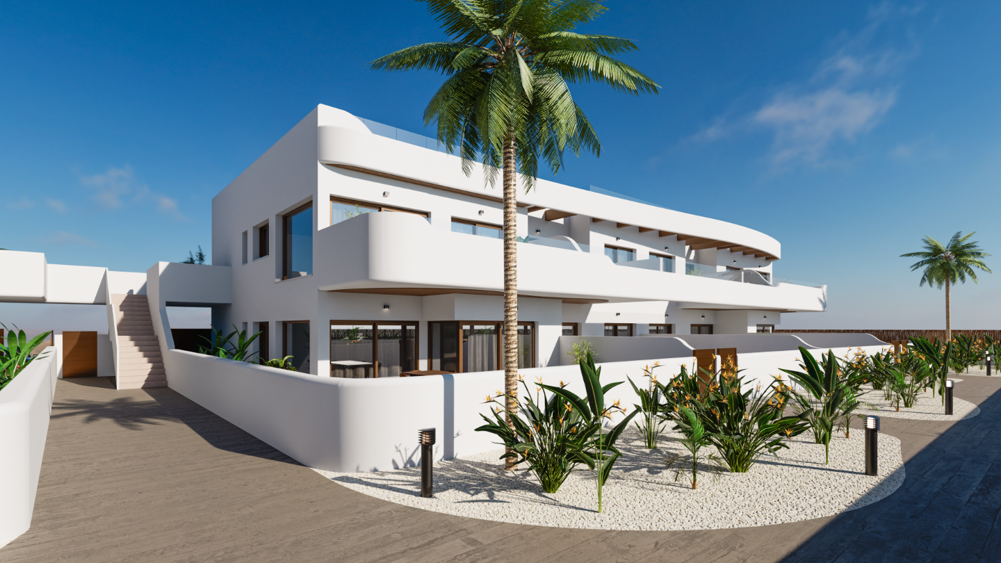 Apartment in Los Alcazares, Murcia, Spain 2 bedrooms, 83 sq.m. No. 102599