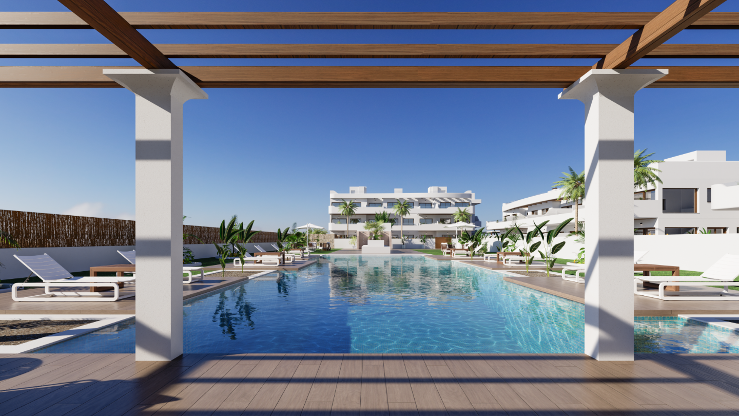 Apartment in Los Alcazares, Murcia, Spain 2 bedrooms, 83 sq.m. No. 102599