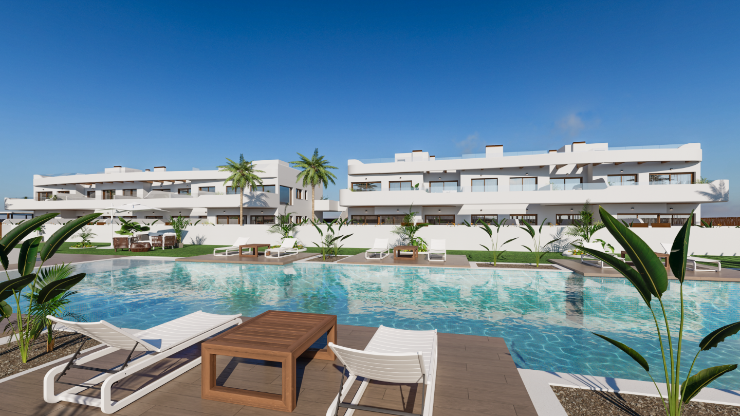 Apartment in Los Alcazares, Murcia, Spain 2 bedrooms, 83 sq.m. No. 102599