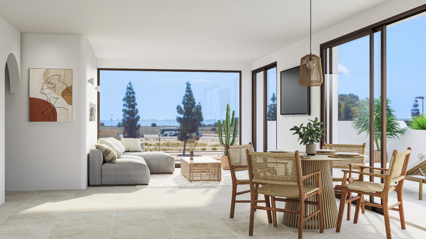 Apartment in Los Alcazares, Murcia, Spain 2 bedrooms, 83 sq.m. No. 102599
