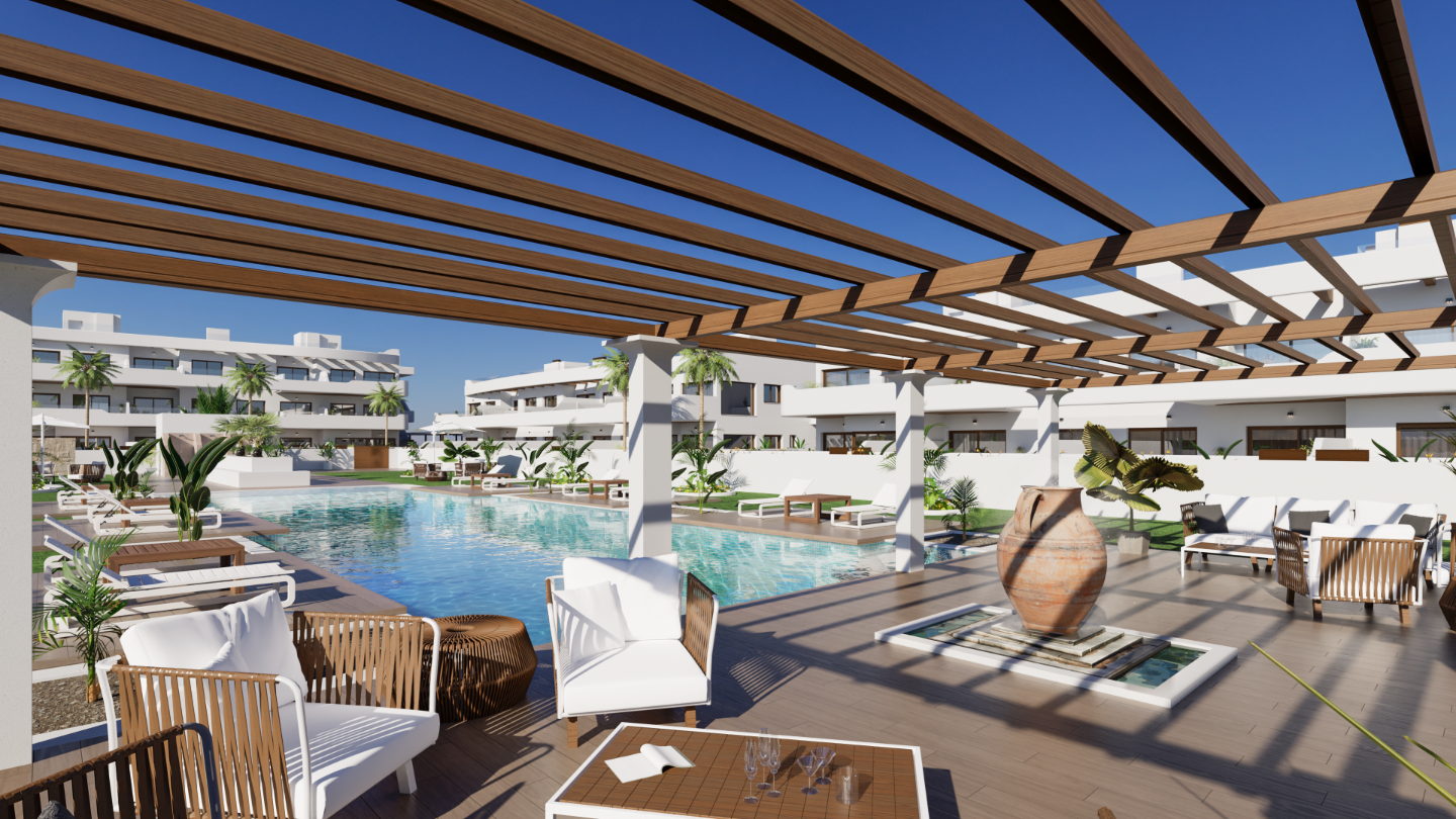 Apartment in Los Alcazares, Murcia, Spain 2 bedrooms, 83 sq.m. No. 102599