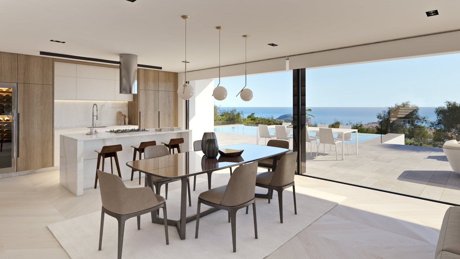 Villa i Cumbre Del Sol, Alicante, Spanien 4 sovrum, 770 kvm. Nr. 164281
