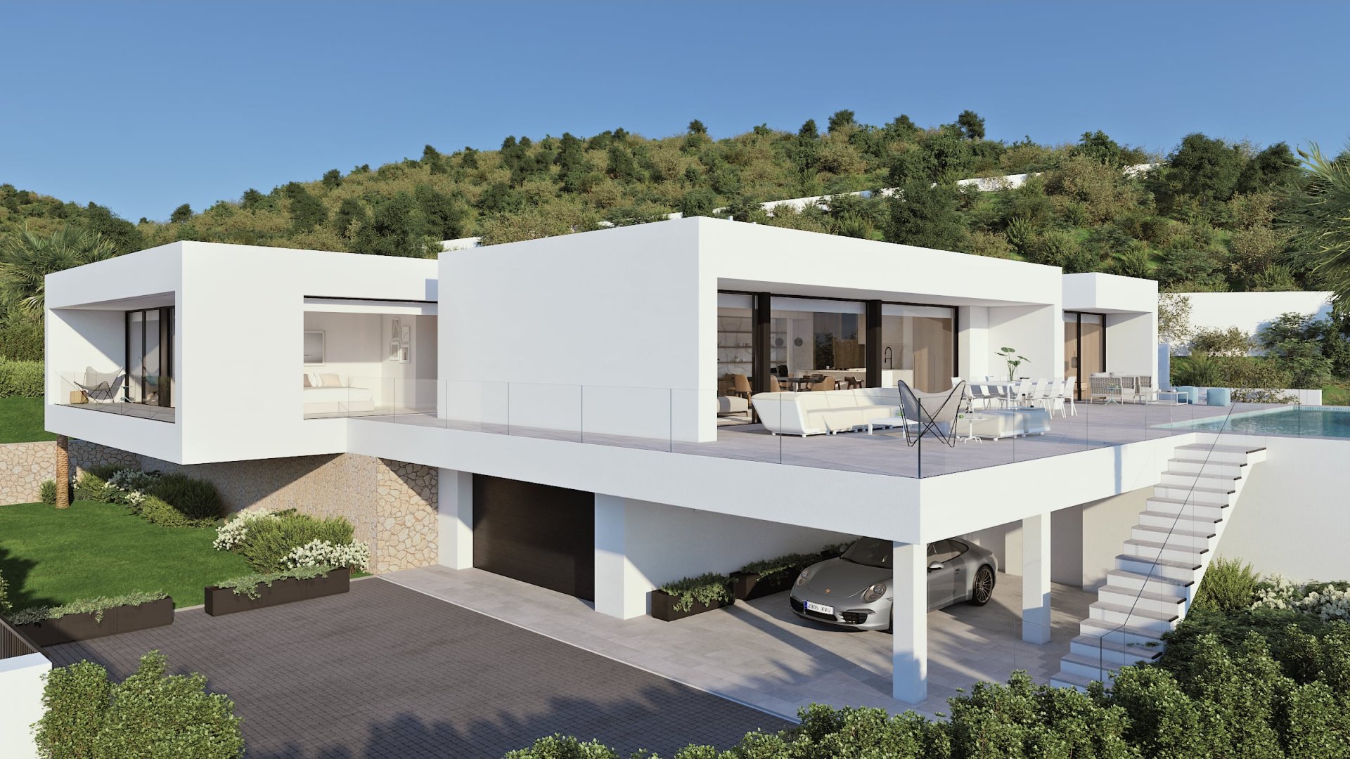 Villa i Cumbre Del Sol, Alicante, Spanien 4 sovrum, 770 kvm. Nr. 164281