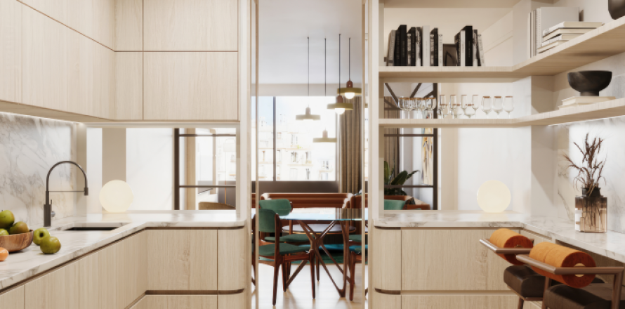 Huoneisto Barcelona, Espanja 2 makuuhuonetta, No. 141179