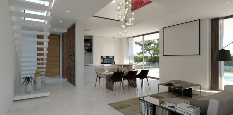 Huvila Dehesa De Campoamor, Alicante, Espanja 4 makuuhuonetta, 370 m2 No. 154439
