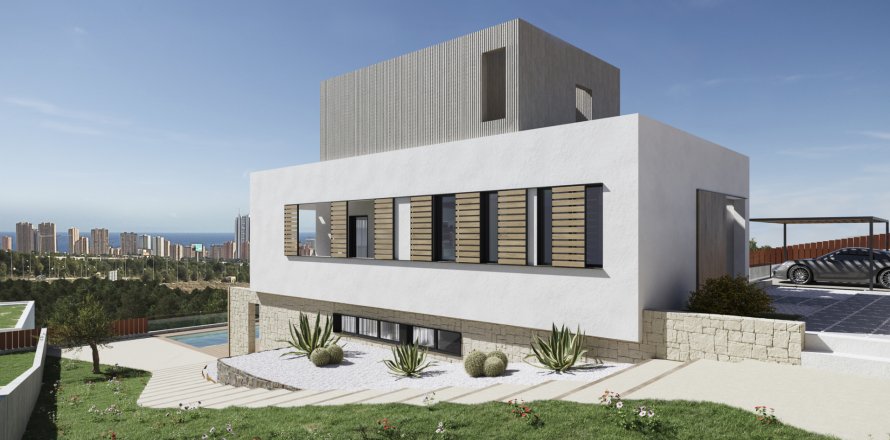 Villa en Finestrat, Alicante, España 3 dormitorios, 158 m2 No. 163388