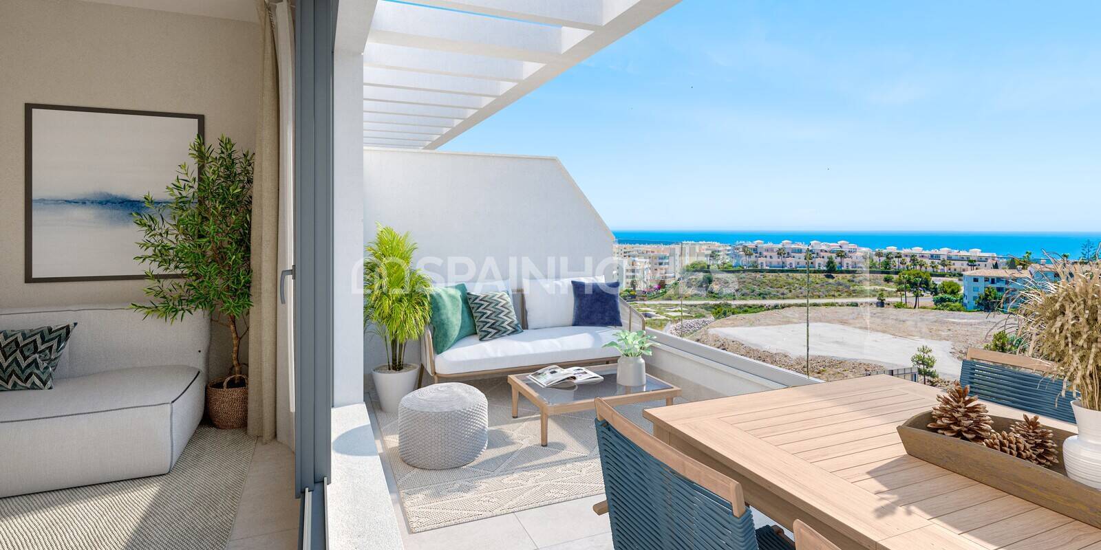 Apartament w Mijas, Malaga, Hiszpania 3 sypialnie, 125 mkw. nr 75110