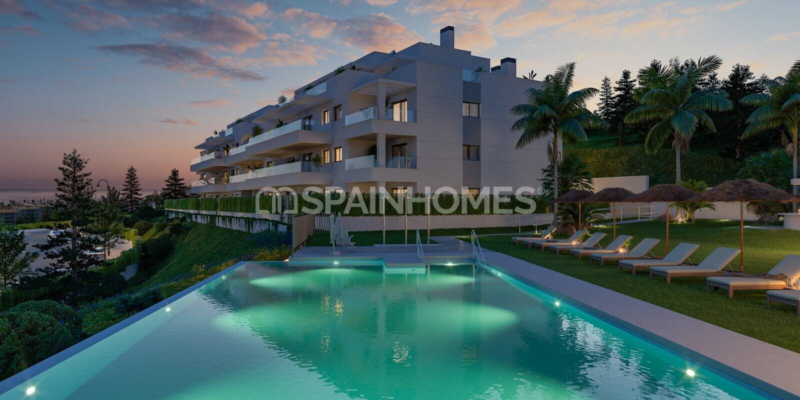 Apartament w Mijas, Malaga, Hiszpania 3 sypialnie, 125 mkw. nr 75110