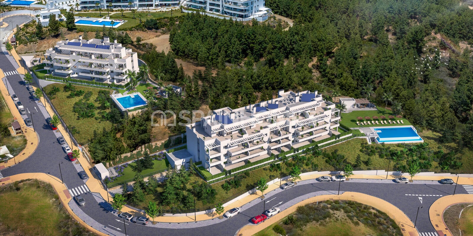 Apartament w Mijas, Malaga, Hiszpania 3 sypialnie, 125 mkw. nr 75110