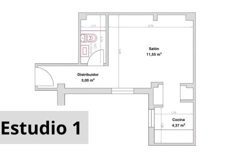 Apartment à vendre à Madrid, Espagne, 42 m2 No. 165769 - photo 25